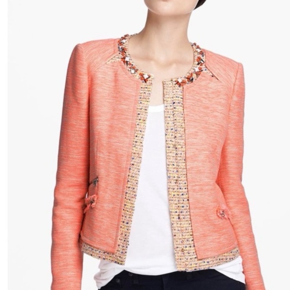 McGinn Coral Textured Blazer
